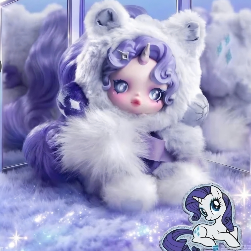 Skullpanda x MLP - Rarity